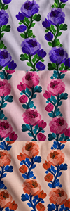 Tela de Lino Orgánica Ligera y Ecológica con Estampado Floral para Vestidos, Prendas, Camisas, Decoración del Hogar, Fundas de Sofá, Hecho a Medida - Product Image 3
