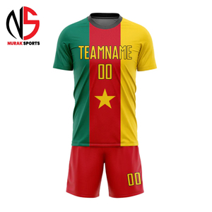 เสื้อฟุตบอลยอดนิยม ชุดฟุตบอล เสื้อฟุตบอลแบบเซ็ต ผ้าโพลีเอสเตอร์คุณภาพสูง ผลิตโดย NURAK ในปี 2026 - Product Image 3