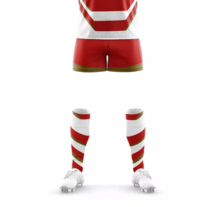 Ensemble d'uniformes de rugby anti-rétrécissement de haute qualité 100 % polyester respirant et écologique pour adultes, couleur et logo personnalisés, vente en gros à prix abordable - Product Image 5