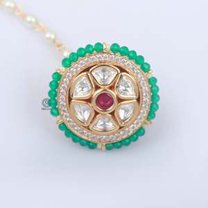 Riya Polki Designer Bodla Hair Accessory - Product Image 2