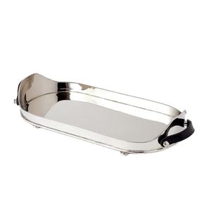 Plateau de service décoratif moderne en métal pour maisons de luxe, bureaux et restaurants, ajoutant de la beauté aux espaces intérieurs au quotidien - Product Image 1