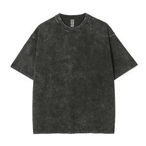 T-shirts décontractés pour hommes fabriqués au Pakistan, 100% coton, coupe ample, col rond, impression numérique, caractéristiques écologiques - Product Image 1