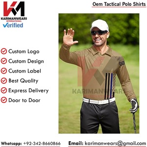 Camiseta Polo Táctica Profesional, Duradera, Ligera, Transpirable, Cómoda, de Secado Rápido, Multiusos - Product Image 6