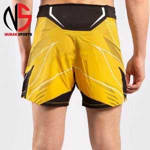 Short de Muay Thai en polyester 100 % de haute qualité pour sublimation – Créez vos propres shorts de MMA, shorts de combat, vêtements d'arts martiaux élégants 2026 - Product Image 4