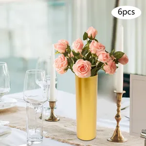 Luxury Decorative Handmade Eco-Friendly Iron Coastal Modern Tabletop Flower Vase for High End Clients Christmas Apartment Living - Product Image 6