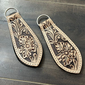 ที่หนีบหมวกแม่เหล็กทำจากหนังวัวแท้ที่ใส่หมวกแบบตะวันตกเครื่องมือลายดอกไม้แม่เหล็กที่ปลอดภัยสำหรับการเดินป่าปศุสัตว์ Rodeo และใช้ในชีวิตประจำวัน - Product Image 4