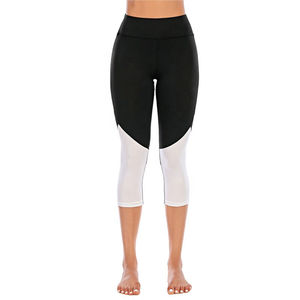 Leggings de Yoga Capri de Cintura Alta Anticelulíticos 3/4 para Mujer con Logotipo y Diseño Personalizados 2026 - ¡En Venta! Servicio OEM - Product Image 1