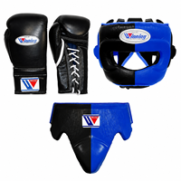 Set de Boxeo Rojo de Primera Calidad, Cuero Vacuno, Cierre de Cordones, Transpirable, de Secado Rápido, para Adultos, Guantes de Entrenamiento Personalizables