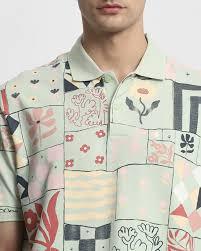 Camiseta con estampado abstracto para hombre, estilo juvenil, ropa informal elegante - Product Image 3