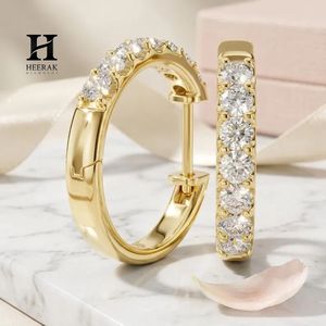 Pendientes de Aro de Diamantes de Oro de Lujo – Joyería Minimalista con Diamantes Naturales y Cultivados en Laboratorio – Proveedor de Joyería Fina Personalizada - Product Image 2
