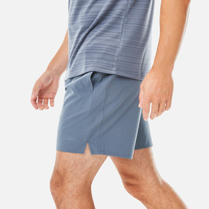 Ensemble de course pour homme 2026 : T-shirt rayé bleu et short – Séchage rapide, polyester, tenue sportive d'été - Product Image 3