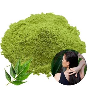 Wholesale 100% Pure Dried Neem Powder Plant Based Herbal Cosmetic Grade Neem Powder for Grey Hair Coverage Support - Product Image 1