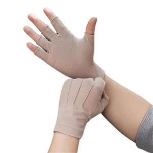 Gants de gel d'été respirants pour la gym, le fitness et le vélo – Gants de sport demi-doigts en gel résistants pour hommes - Product Image 1