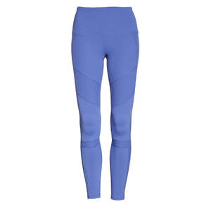 Legging de yoga élastique à taille basse, MOQ faible, couleur unie, taille mi-haute, haute qualité, respirant, écologique, séchage rapide, pour femme, idéal pour le fitness - Product Image 1