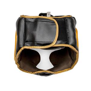 Protector de cabeza de boxeo de cuero ecológico de alta calidad Precio al por mayor de fábrica con patrón de cara único - Product Image 5