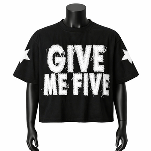 เสื้อยืดโอเวอร์ไซส์พิมพ์ลายสโลแกนสำหรับผู้ชาย สไตล์สตรีทแวร์ ผ้าฝ้าย แขนสั้น แฟชั่นลำลอง รับผลิตแบบ OEM แบรนด์ส่วนตัว ริงเกอร์ - Product Image 1