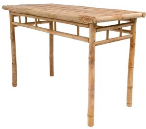 Table à manger en bambou, table en bambou naturel, table d'intérieur et d'extérieur, meubles écologiques pour la maison, restaurant, vente en gros - Product Image 1