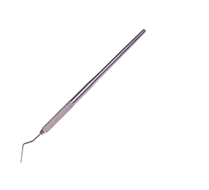 Sonde dentaire manuelle en acier inoxydable, explorateur ergonomique à une extrémité, instrument de diagnostic - Product Image 2