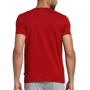 T-shirts décontractés pour hommes en coton 100% fabriqués au Pakistan, à épaules tombantes, couleur unie, manches courtes, pour l'été, coupe ample - Product Image 2
