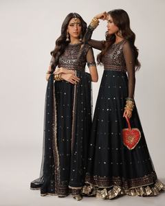 Salwar Kameez pour femmes WS, design élégant, viscose de qualité supérieure, séchage rapide, évacuation de l'humidité, sans plis, protection solaire pour les fêtes - Product Image 4