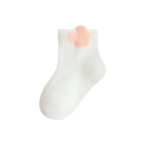Chaussettes pour tout-petits en coton, confortables, respirantes, à séchage rapide, antidérapantes, tricotées avec des motifs mignons - Product Image 2