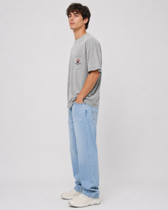Premium Custom Acid Wash Vintage Oversized <b>Pocket</b> <b>T</b>-<b>Shirt</b> Heavyweight 100% Cotton Relaxed Fit Garment Dyed Quick-Dry Casual - Product Image 4