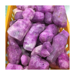 Yam IQF congelado en cubos, raíz blanca de Vietnam, tubérculo seleccionado de granja para hotpot, platos estofados, uso conveniente en el hogar o en restaurantes. - Product Image 1