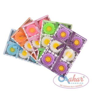 Bougie flottante à l'eau Aakar AF 607 en forme de marguerite pour décoration festive au meilleur prix - Product Image 2