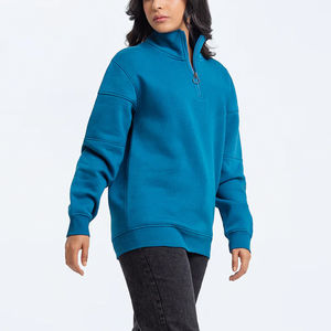 Sudadera de Invierno Extra Grande para Mujer, de Alta Calidad, con Logotipo Personalizado en la Parte Delantera, 100% Algodón, Felpa, Ecológica - Product Image 6