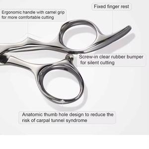 Ciseaux de coiffure professionnels les plus vendus, ciseaux de barbier japonais 440C, prix d'usine - Product Image 5