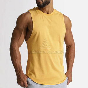 เสื้อกล้ามออกกำลังกายดีไซน์ล่าสุด แห้งเร็ว ระบายอากาศได้ดี เสื้อกล้ามออกกำลังกายผู้ชาย สวมใส่สบาย คุณภาพสูง - Product Image 5