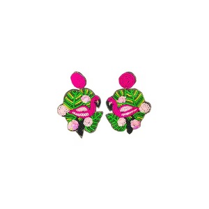 Pendientes Bohemios Hechos a Mano con Cuentas de Estrella de Mar de la marca BaubleBar, Pendientes de Mariposa Tricolor con Perlas y Cuentas Finas - Product Image 5