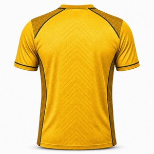 Maillot de football personnalisé pour équipe, gestion de l'humidité, confort optimal, vêtements de sport respirants en tissu polyester à séchage rapide - Product Image 2