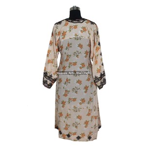 Vestido Banjara Kuchi Balochi Hecho a Mano, Estilo Vintage, Único y Bohemio, Modelo BDR040 - Product Image 5