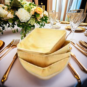 ภาชนะใส่อาหารใบปาล์มแบบใช้แล้วทิ้งแผ่นตกแต่งแบบใช้แล้วทิ้งทำจากกระดาษเหนียวทนทานย่อยสลายได้ - Product Image 2