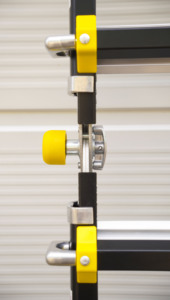 VIETLADDERS NVLB-44 Aluminum Alloy Combination Ladders Folding Design Manual <b>Lock</b> Mechanism Black <b>Wheels</b> Safety 150kg Load - Product Image 4