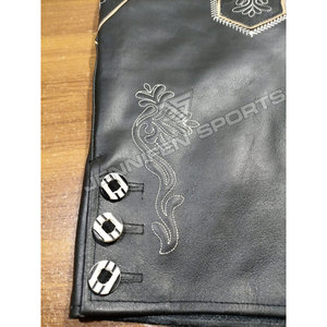 Pantalones Cortos de Cuero Bávaro Alemán de Alta Calidad, Personalizados para Hombre, con Bordado, Estilo Casual, 100% Cuero Vacuno Genuino - Product Image 3