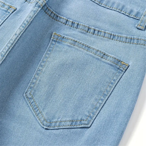 Women <b>Stretch</b> <b>Denim</b> Shorts Comfortable Casual Summer Bottoms Slim Fit Lightweight Outdoor Fashion Wear - Product Image 2