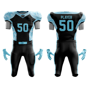 Regular Fit American Football Jerseys and <b>Padded</b> Pants Lightweight Durable Team Wear American Football Uniforms OEM ODM Service - Product Image 1