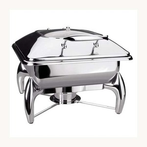 Recipiente para calentar comida profesional de metal, diseño elegante y fabuloso, calentador de buffet personalizado para uso en hoteles. - Product Image 2