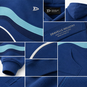 Sudadera con Capucha Extra Grande Premium para Hombre, Impresión Personalizada, Felpa Gruesa de 500 g/m², Ropa Urbana de Fábrica - Product Image 5