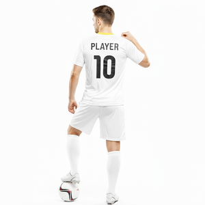 Ropa Deportiva de Invierno de Alta Demanda, Secado Rápido, Transpirable, Uniforme de Fútbol, Color Blanco, Impresión por Sublimación Personalizada - Product Image 4