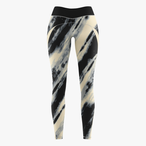 Leggings de compression imprimés par sublimation, ajustement athlétique, respirants, extensibles, séchage rapide, mi-élastiques, pour la gym, le BJJ et l'entraînement de combat - Product Image 2