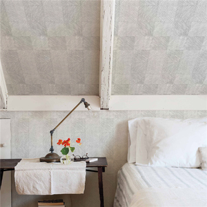 Rollo de papel tapiz con relieve profundo, Líneas geométricas cuadradas, decoración de diseño moderno para dormitorio, papel tapiz romántico avanzado - Product Image 2