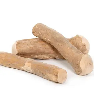 MAKE YOUR PET SMILE WITH COFFEE WOOD DOG CHEW NATURAL PET TOYS FROM VIETNAM TOM