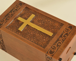 Urnes funéraires en bois pour cendres humaines adultes, personnalisables - Product Image 5