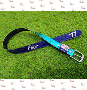 Cinturón de poliéster duradero con hebilla de aleación, elástico y ajustable para béisbol, softbol y deportes - Product Image 2