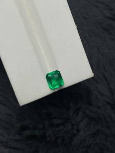 Piedra Preciosa de Esmeralda Natural Verde, Corte Esmeralda Rectangular, Piedra Suelta Verde para Joyería - Product Image 2