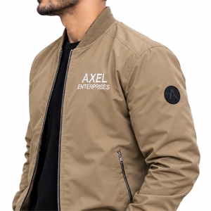 เสื้อแจ็คเก็ตขนแกะผู้ชาย AXEL ENTERPRISES คอตั้ง ซิปหน้า สวมใส่สบาย น้ำหนักเบา เหมาะสำหรับฤดูหนาว  ทรงลำลอง  รับสกรีนโลโก้ - Product Image 5