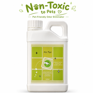 Non toxique pour les animaux domestiques / Éliminateur d'odeurs adapté aux animaux / Certifié 1000ML Écologique Type Décomposition Répulsif anti-insectes pour sols Nettoyant - Product Image 1